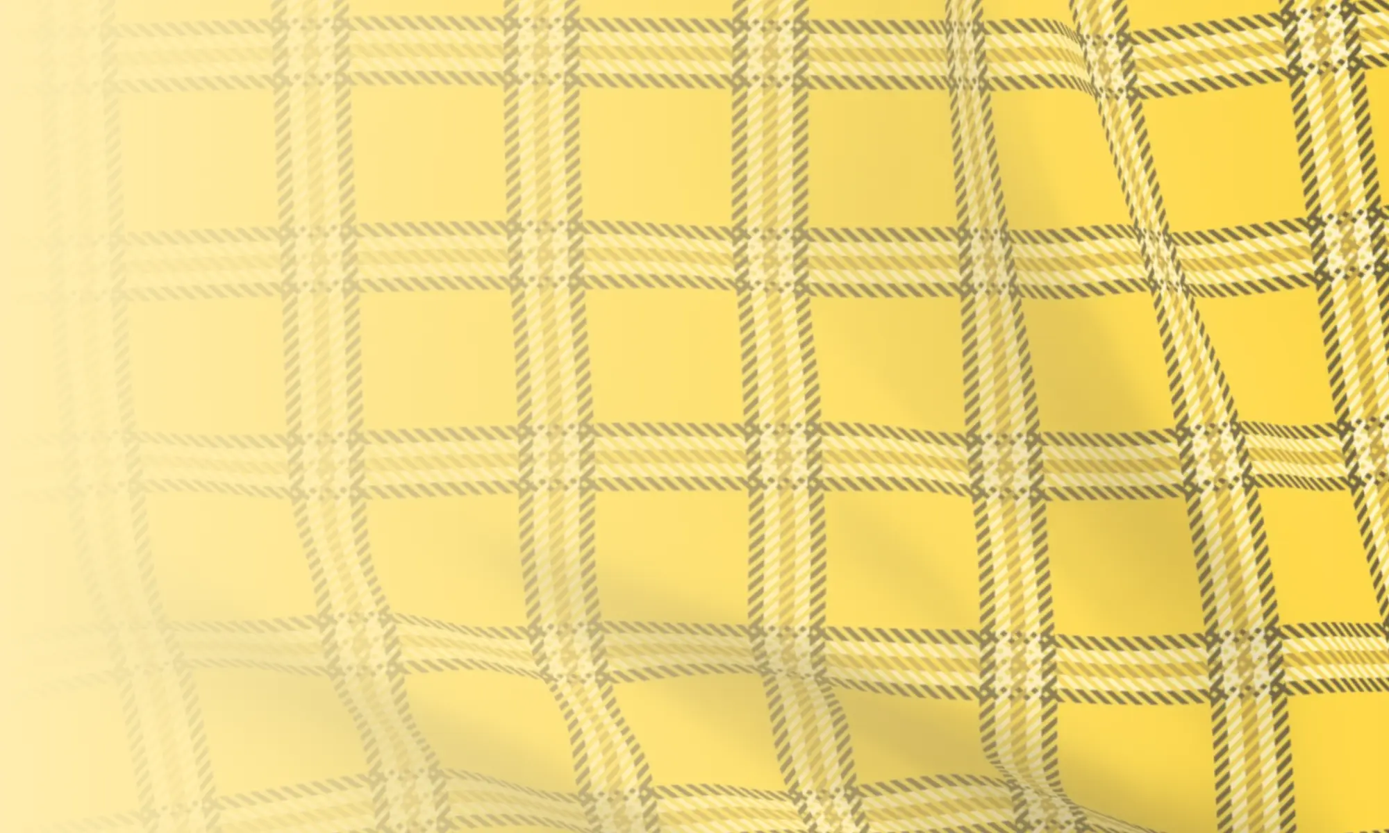 yellow plaid cosplay fabric