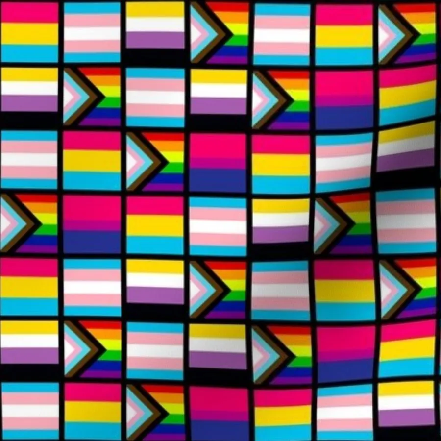 Pride flags- small Fabric Fabric